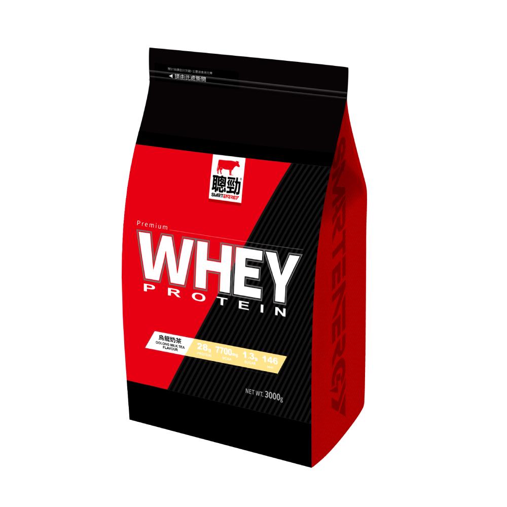 【紅牛】聰勁即溶乳清蛋白3kg-烏龍奶茶風味